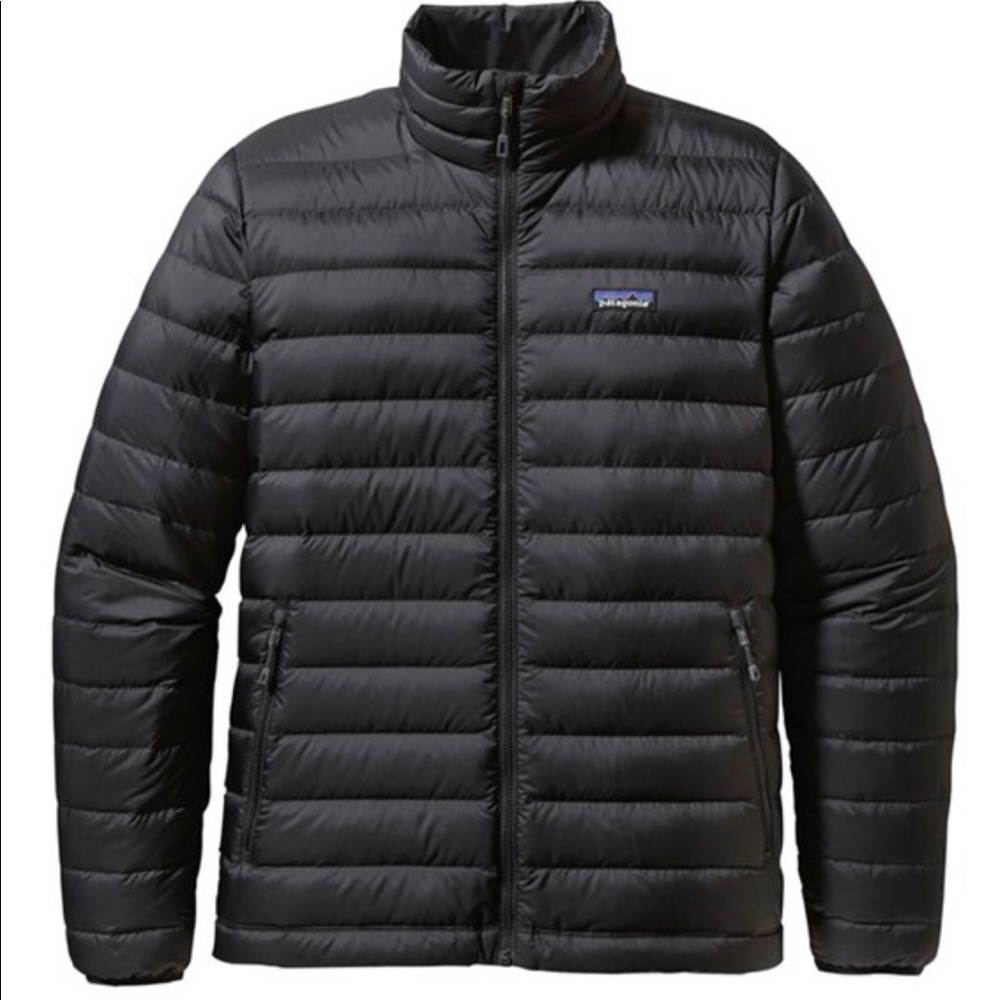 Men’s Patagonia goose down black jacket
